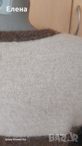пуловер Marc O'Polo.размер М 35%MOHAIR 35% SCHURWOLLE., снимка 11 - Блузи с дълъг ръкав и пуловери - 52406223