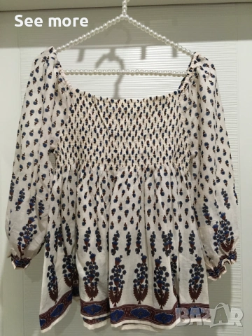 AC ефирна блуза/риза S, снимка 2 - Ризи - 53572555