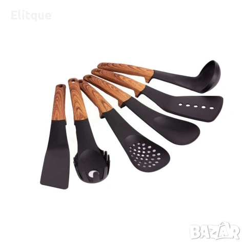 Комплект 12 части кухненски прибори със стойка Cheffinger , снимка 12 - Форми - 53180280