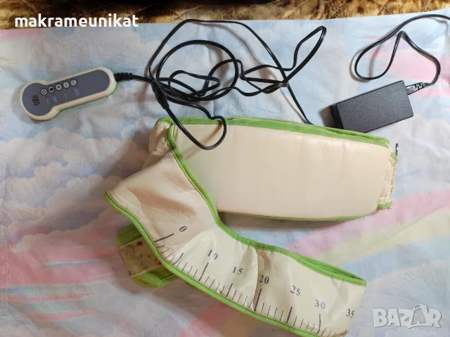 Продавам ел.масажор за кръста, талията и корема , снимка 3 - Фитнес уреди - 49235509