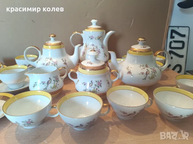 порцеланов сервиз на GDR, снимка 9 - Сервизи - 49088078