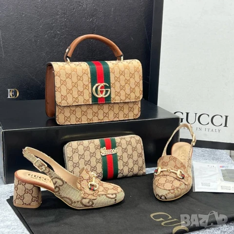 сандали на ток gucci , снимка 7 - Сандали - 51026261