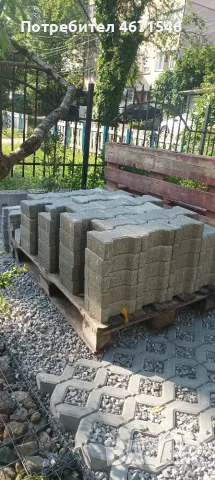 Бетонова настилка Бехатон за тротоар и дворни пространства