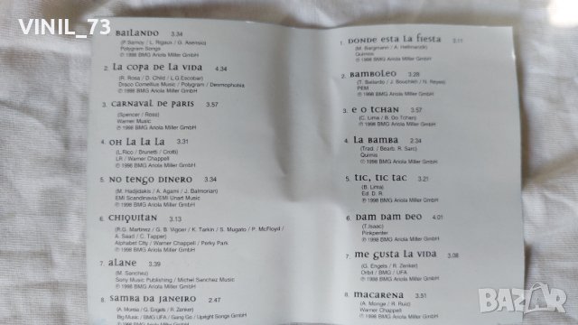 Bailando Party-The Caribbeans, снимка 3 - Аудио касети - 42267171