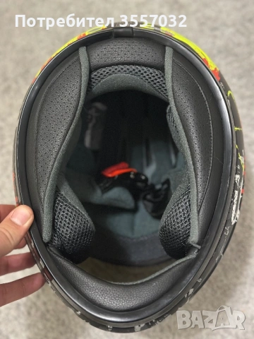 Каска MT Helmets Thunder размер S 49-50, снимка 6 - Аксесоари и консумативи - 53656967