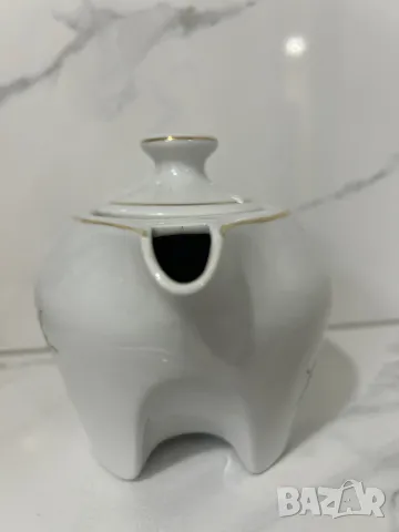 Порцеланов рядък чучур Hollóházi, маркиран, снимка 5 - Антикварни и старинни предмети - 49218124