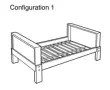 Легло IKEA VIKARE 3 в 1, снимка 6