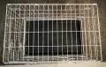 метална сгъваема клетка за куче 77x49x63см за транспорт и стационар, снимка 4