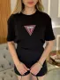 памучни дамски тениски guess , снимка 4