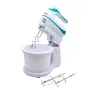 🍰 Миксер с купа, 500W, 5 скорости, Бял/ Син – Вашият незаменим помощник в кухнята 🍰, снимка 3