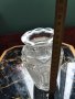стара кристална ваза арт деко, снимка 2