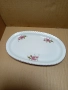 Соц Стара Голяма Българска Порцеланова Чиния Плато 1.150кг., снимка 2