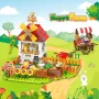 HOGOKIDS Комплект за изграждане на Великденска ферма, 397 части, снимка 6