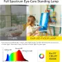 LED лампион LES FLEURS 120W, 10 000 lm, димиране, 195 cm, снимка 3