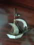 Метална платноходка със седефни платна, снимка 5