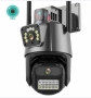 WiFi двойна безжична IP камера 12MP+12MPнощно виждане, снимка 1