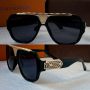 Louis Vuitton висок клас 1:1 мъжки слънчеви очила, снимка 1 - Слънчеви и диоптрични очила - 44827608