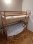Двуетажно дървено легло с два матрака – като ново, Велико Търново, снимка 2
