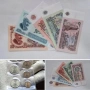 Лот от  Нови Монети1962г и Банкнотиот 1974г (UNC), снимка 1