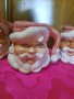 Красиви чаши с лика на Дядо Коледа-розово+бяло-200мл. Внос от Германия. , снимка 4