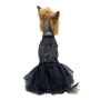 Черна рокля за куче Кучешка рокля в черен цвят Рокли за кучета в черен цвят Кучешки рокли 