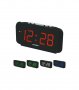 НАСТОЛЕН ЧАСОВНИК С АЛАРМА, ГОЛЯМ 1,8" LCD ДИСПЛЕЙ, ЧЕРЕН - код 806, снимка 1