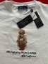Polo Ralph Lauren Bear дамска бяла тениска мече, снимка 2