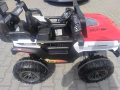 F1 Двуместен акумулаторен джип TURBO 4x4 червен, снимка 8