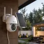 БЕЗЖИЧНА ВЪНШНА PTZ ОХРАНИТЕЛНА КАМЕРА CAMSTRO СЪС СОЛАРЕН ПАНЕЛ И PIR СЕНЗОР, снимка 2
