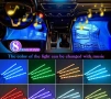 LED Ленти за вътрешно осветление на кола Car Atmosphere, снимка 2