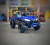 ТОП ЦЕНА!НОВО!Акумулаторен джип Fast UTV 5588 BLUE с 12V батерия,USB,дистанционно, снимка 2