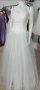 ултра сияеща сватбена рокля с обем, снимка 5