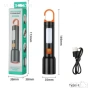 Акумулаторен LED фенер, висока яркост,USB Type-C, с карабинер FS-22105, снимка 5