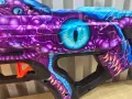 Бластер Zuru X Shot Skins - Enigma, с барабан , снимка 2
