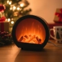 LED декоративна мини камина с имитация на пламък – компактна и безопасна атмосфера на уют, снимка 3