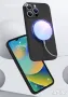 Магнитен калъф за iPhone 11 Pro Max 6.5", тъмносин, силикон, снимка 4