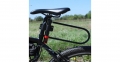 Катинар за велосипед, Заключващо устройство сключ, U образно, Черен, снимка 3