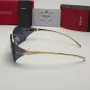 Слънчеви очила Prada Rimless Edition нови, черно и кафяво Унисекс, снимка 3
