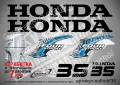 HONDA 25 hp Хонда извънбордови двигател стикери надписи лодка яхта, снимка 10
