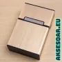 Алуминиева нова табакера кутия Слим Slim за тънки цигари мурати слим Murati slim контейнер съхранени, снимка 11