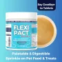 Flexi Pact Добавка за поддържане на ставите за кучета и котки, 150 гр прах с вкус на пиле, снимка 2