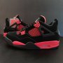 Nike Air Jordan 4 Retro Red Thunder Нови Оригинални Кецове Обувки Маратонки Размер 42 Номер , снимка 1