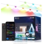 Интелигентни външни светлини LPHIANX, 30 м, 80 LED, RGB смарт постоянни външни светлини, управление , снимка 1