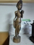 Дървена статуетка с изящна изработка., снимка 7
