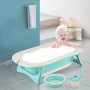 Вана за къпане на бебе в синьо Homcom внос от Германия, снимка 1 - За банята - 41450010