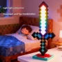 Лампа с Диамантен меч Майнкрафт 40см Minecraft Glowing Diamond Sword, снимка 3