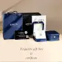 Дамско колие от сребро с 1 ct моасанит D/VVS1 и кръгла шлифовка, снимка 8