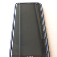 Huawei Mate 10 pro - Противоударен хибриден силиконов протектор,  Navyblue, с държач, снимка 4 - Калъфи, кейсове - 41653280