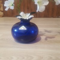 Чисто нова ваза от цветно стъкло Montana, снимка 2 - Декорация за дома - 39584977