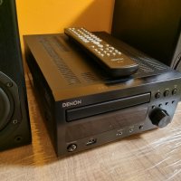 Denon Rcd M37 CD Mp3 USB тонколони и дистанционно , снимка 2 - Аудиосистеми - 40211447